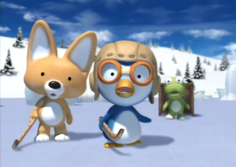 Пингвинёнок Пороро мультик