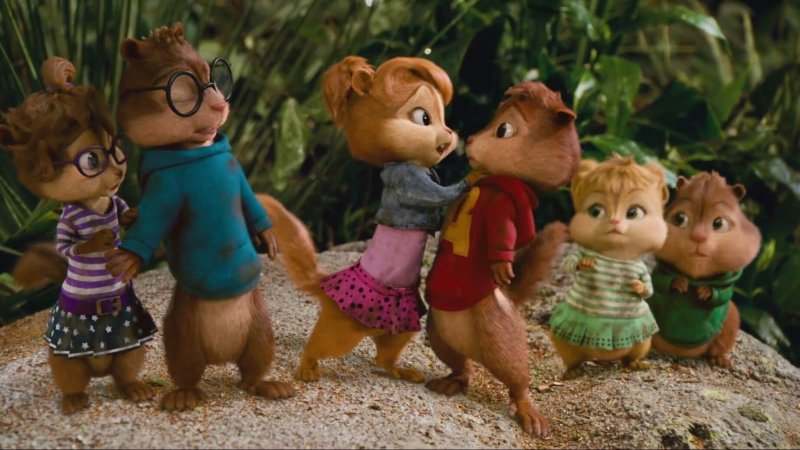 Элвин и бурундуки 3