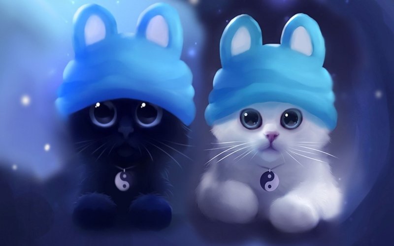 Мультяшные котики