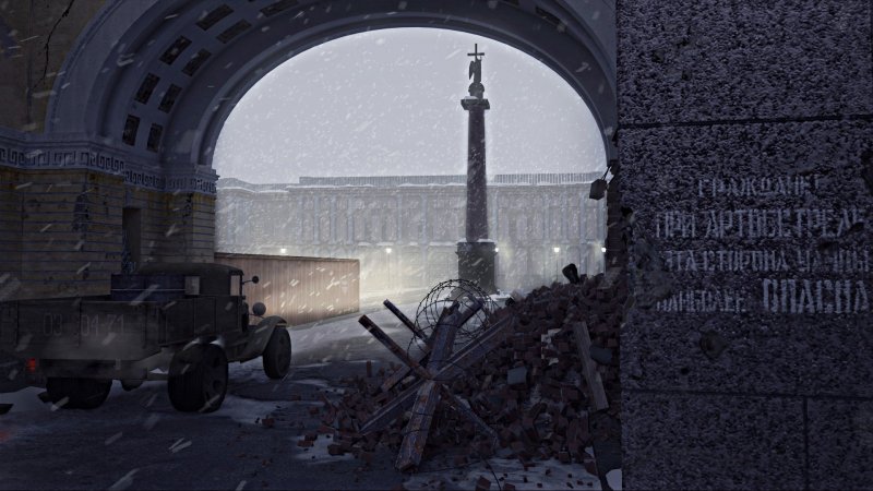 Блокада Ленинграда Дворцовая