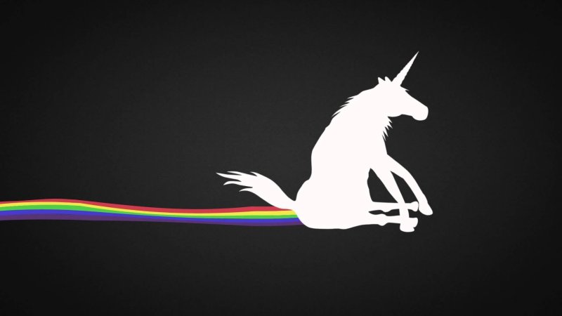 Заставка на рабочий стол Единорог