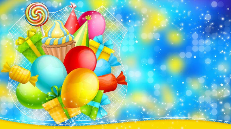 Праздничный фон для открытки