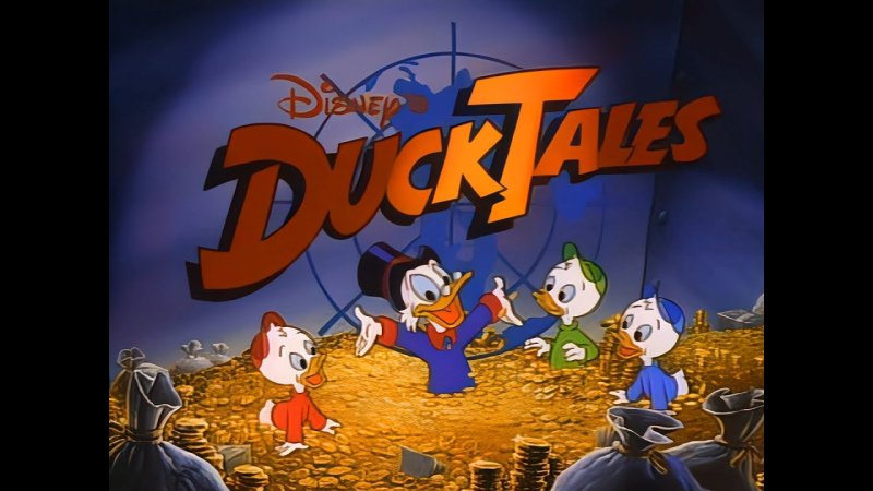 Утиные истории 1987 Постер