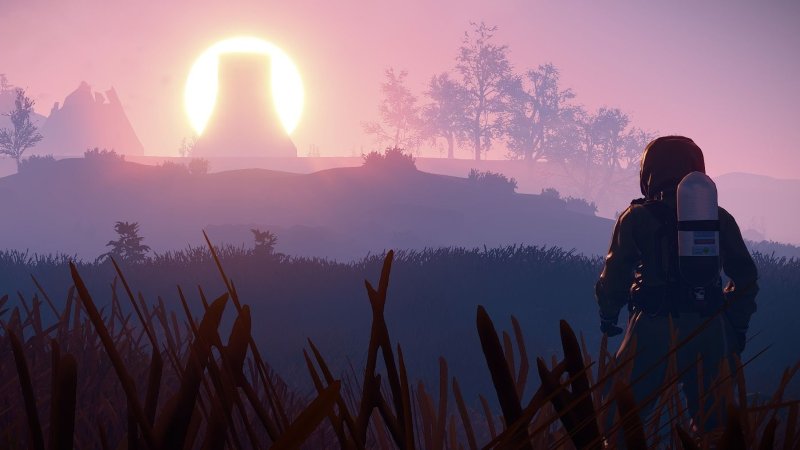 Раст пейзаж