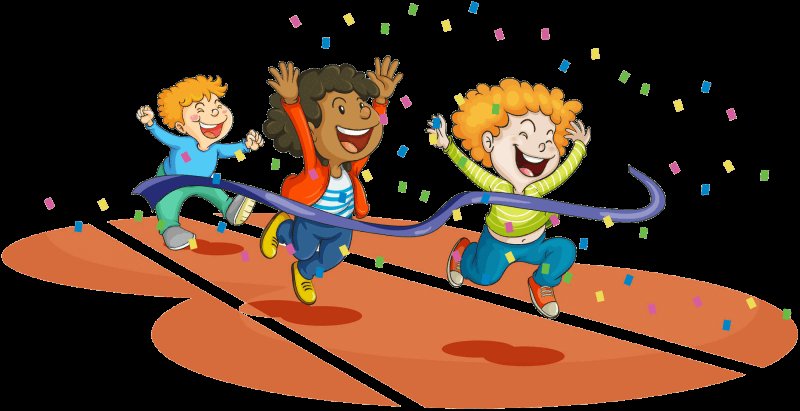 Веселые старты рисунок