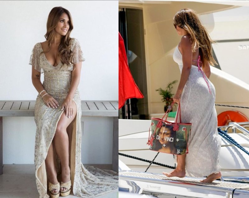 Антонелла Рокуццо в платье 2019