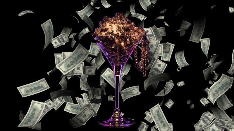 Деньги падают