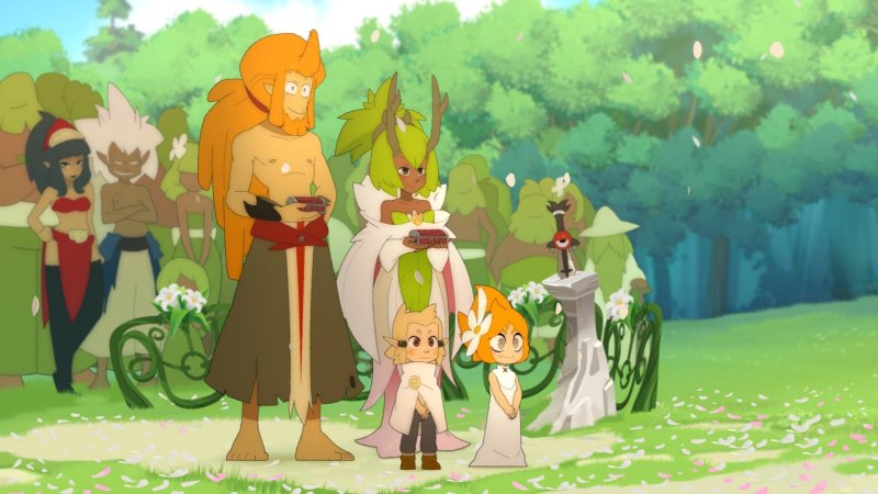 Вакфу Гроуви, ева, элили и Флопин