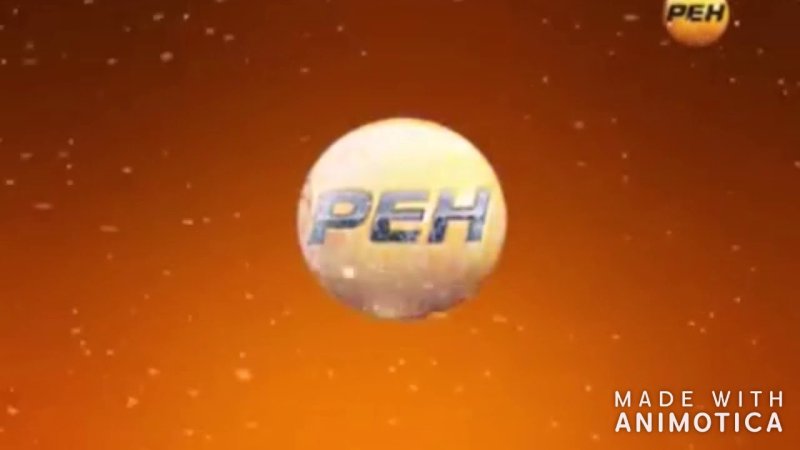 Новогодний логотип РЕН ТВ