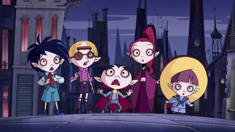 Школа вампиров мультсериал Готика