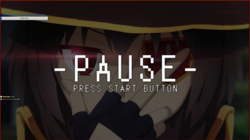 Пауза для стрима аниме