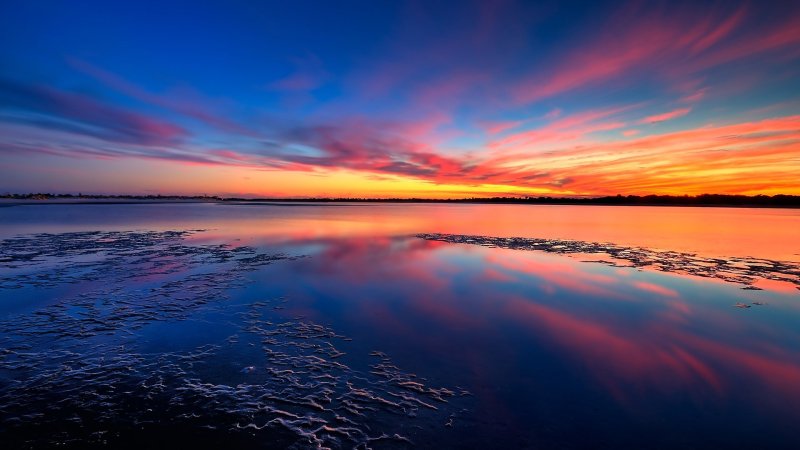 Красивый закат на рабочий стол