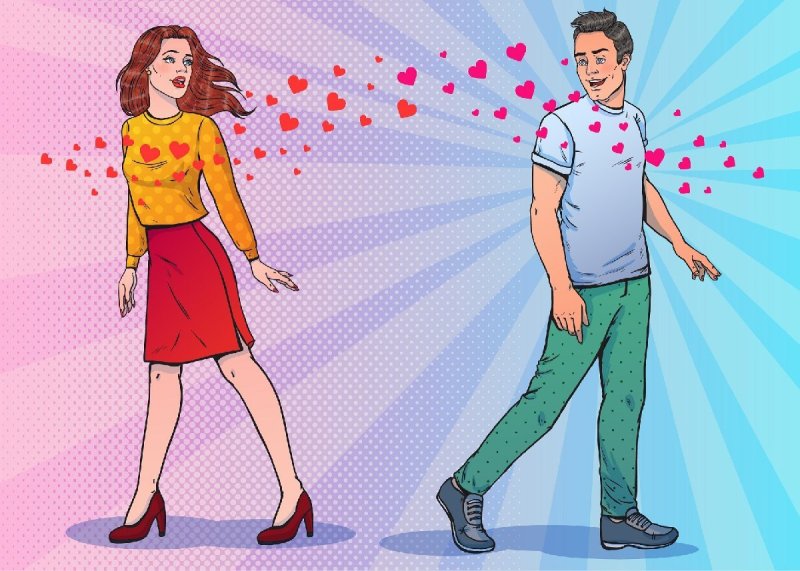 Любовь с первого взгляда картинки