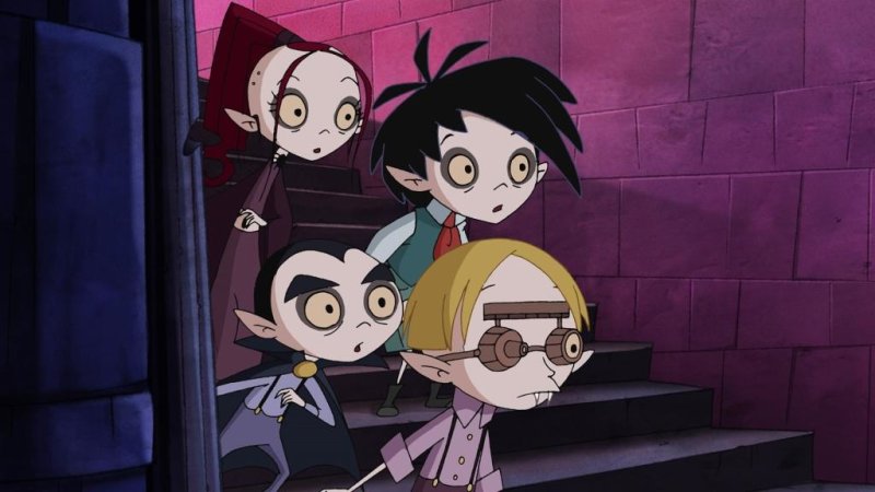 Школа вампиров мультсериал Оскар