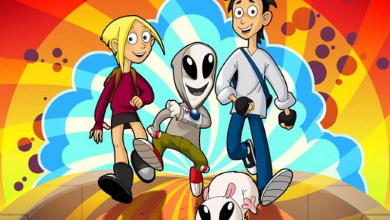 Фил и Нана Новаторы обнимаются