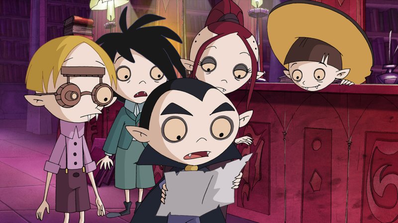 Школа вампиров мультсериал Оскар