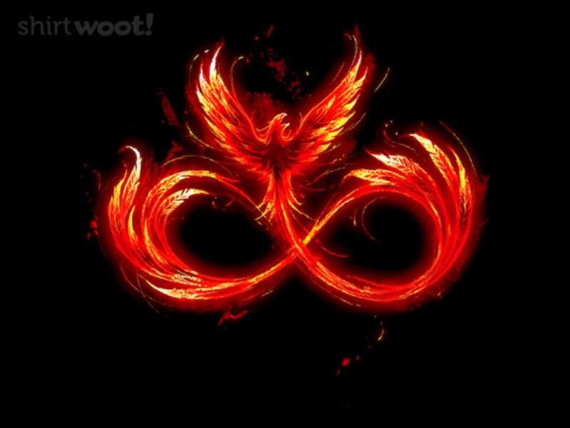 Огненный знак бесконечности