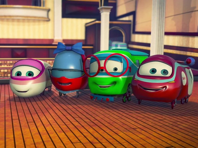 Тишка паровозик Тишка