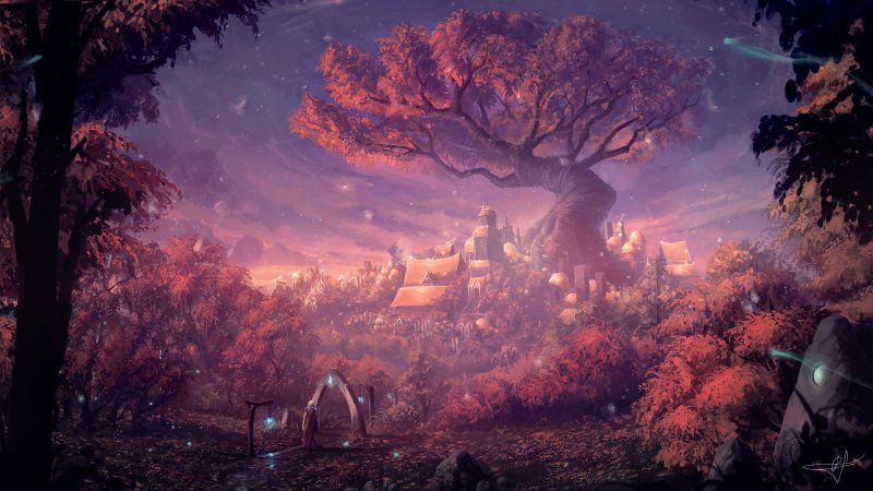 Волшебный пейзаж