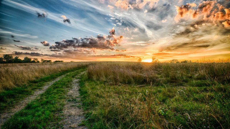 Рассвет фото