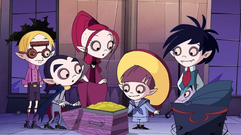 Школа вампиров мультсериал Оскар