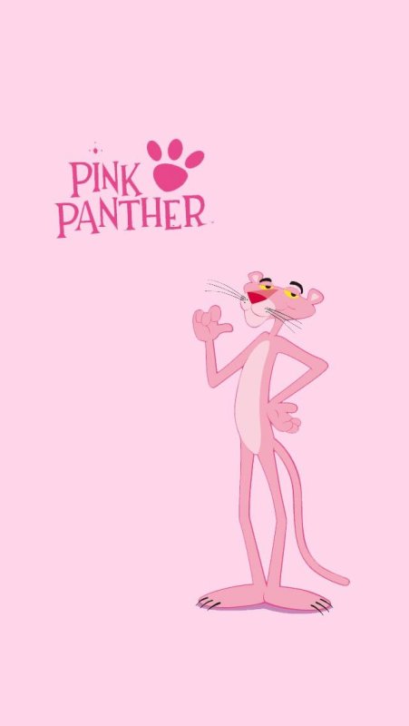 Розовые заставки с розовой пантерой