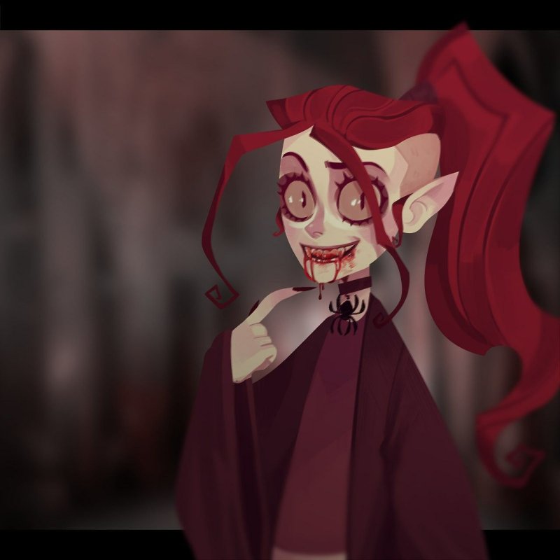 Готика из школы вампиров арт