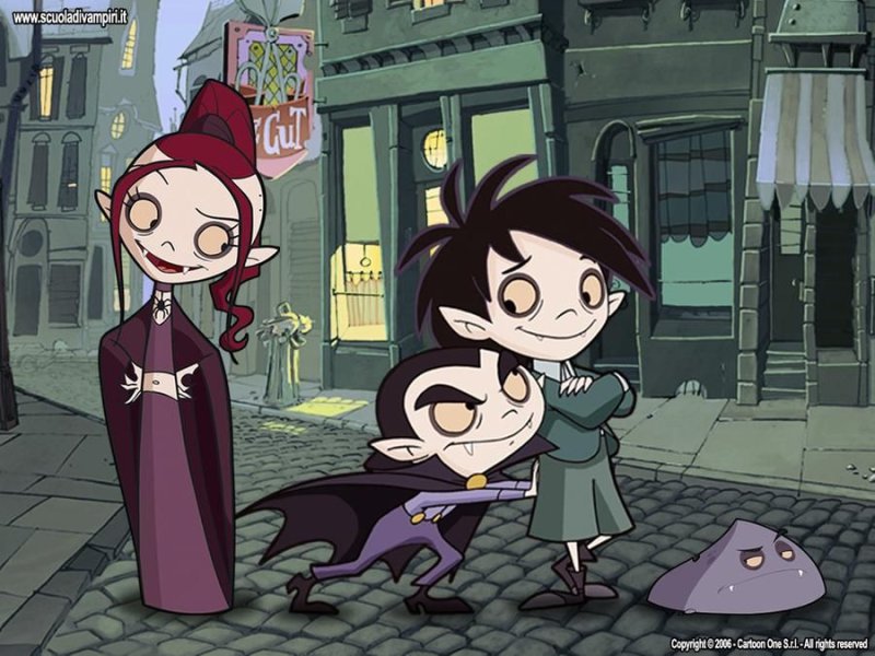 Школа вампиров мультсериал Оскар