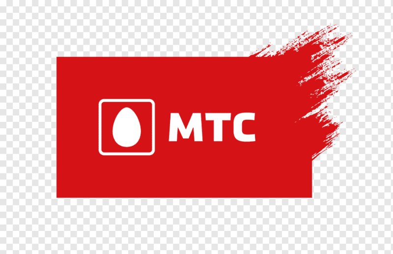 МТС логотип вектор