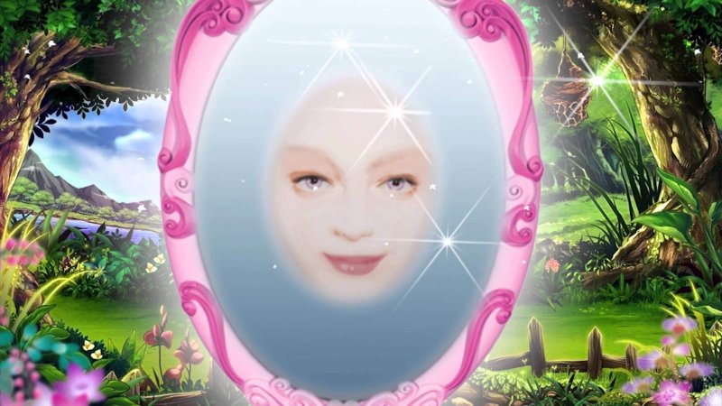 Зеркальце сказочное