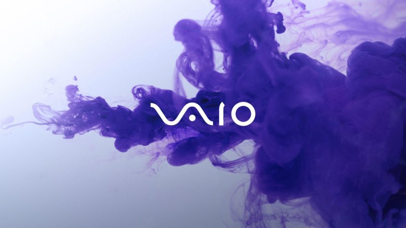 Заставка VAIO
