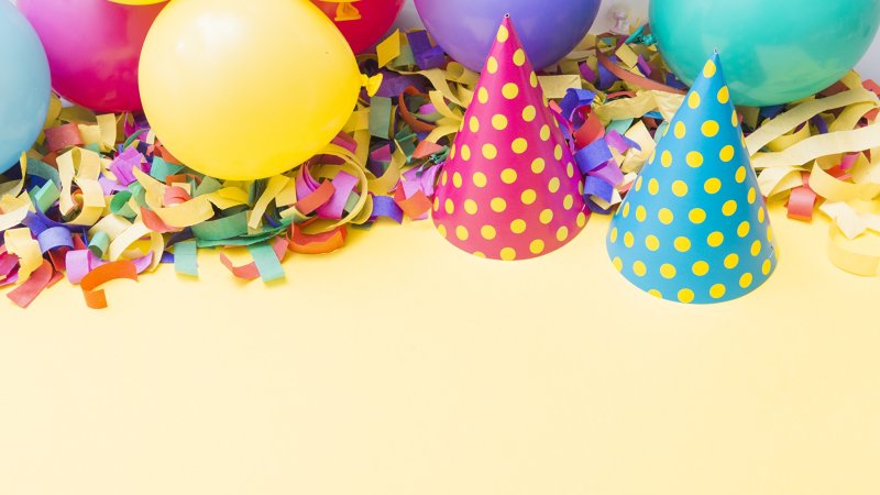 Праздничный фон день рождения