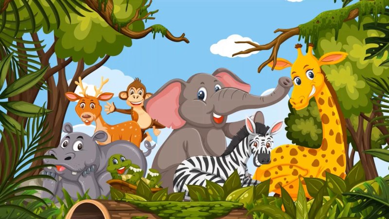 Зов джунглей звери