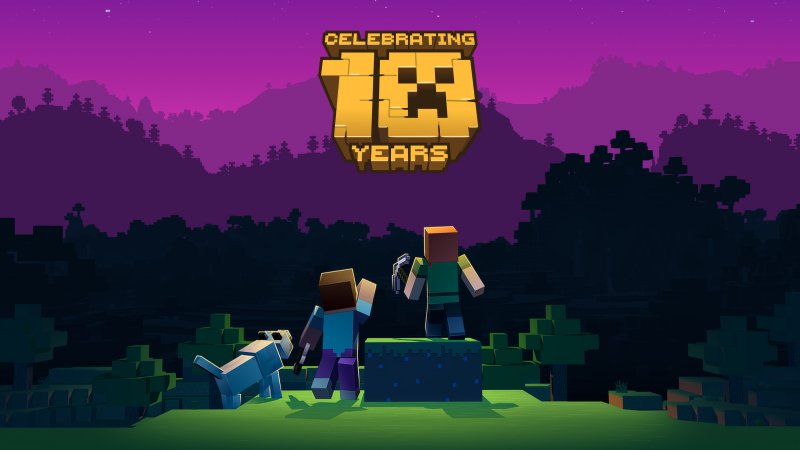 Фон МАЙНКРАФТА