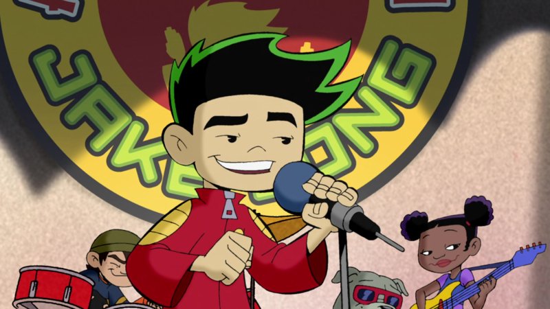 Мультфильм американский дракон Джейк Лонг