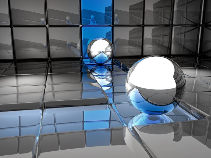 Зеркальная заставка