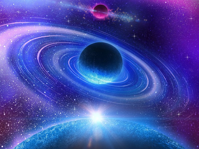 Космос планеты Галактики