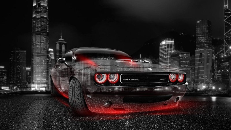 Dodge Challenger 4k