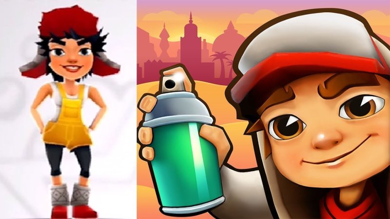 Персонажи сабвей серф