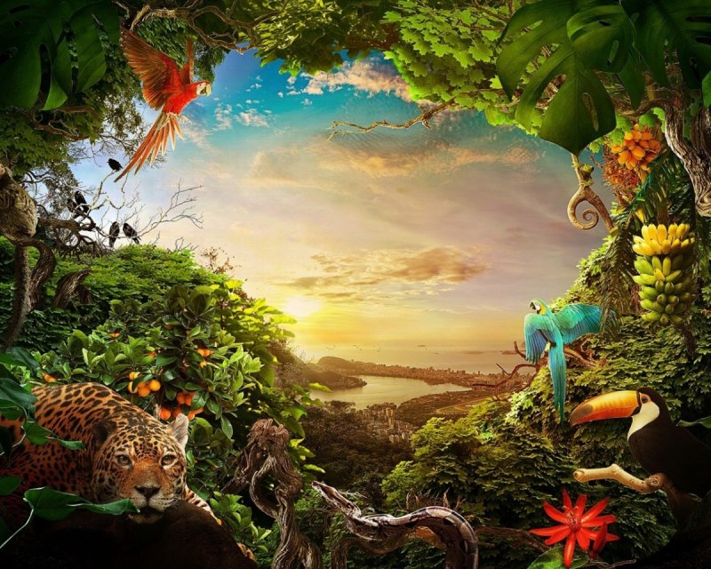 Сказочная природа