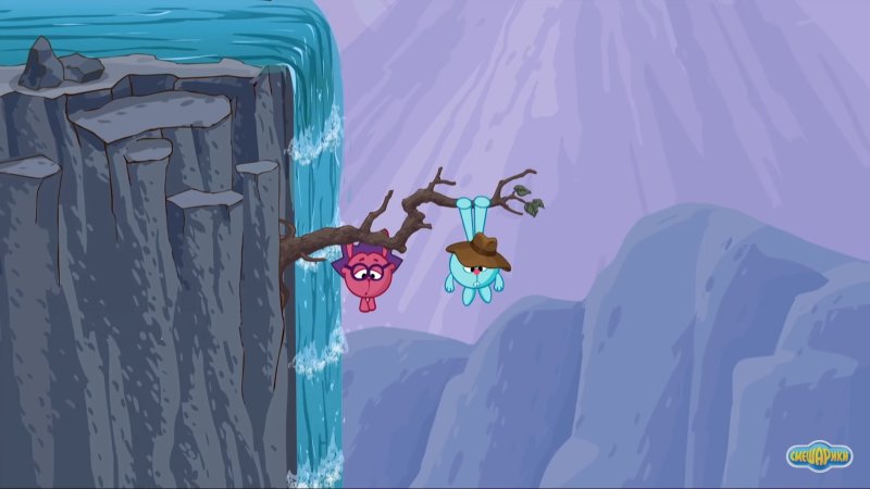 Смешарики 131 серия только горы