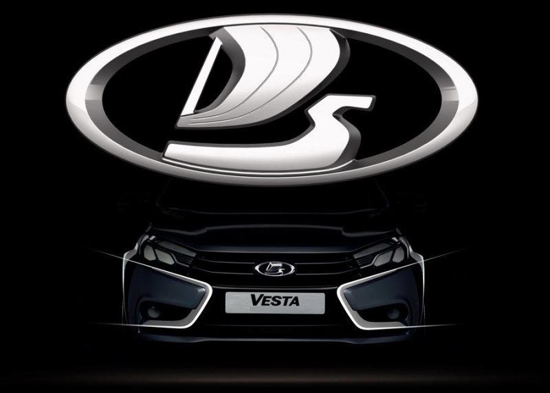 Логотип Лада Веста св кросс