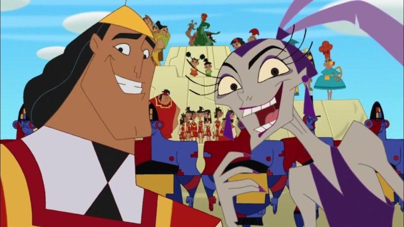 Школа императора Куско мультфильм