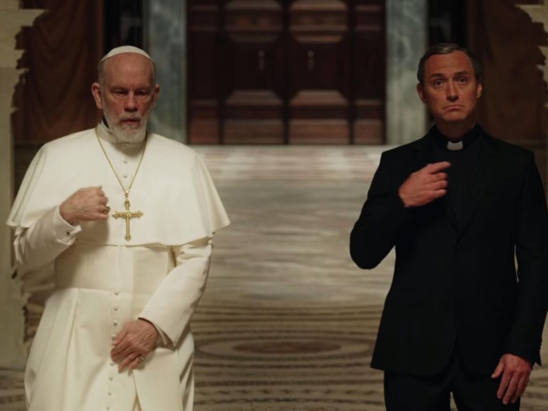 Сериал папа Римский Джуд Лоу