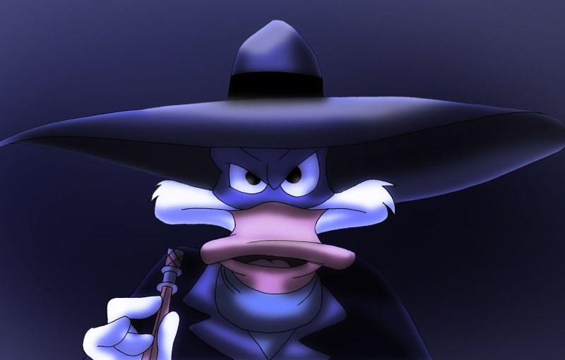 Черный плащ Darkwing Duck
