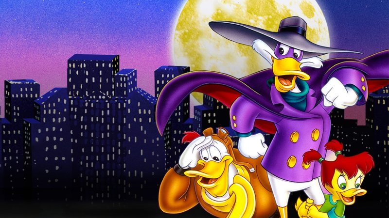 Черный плащ Darkwing Duck