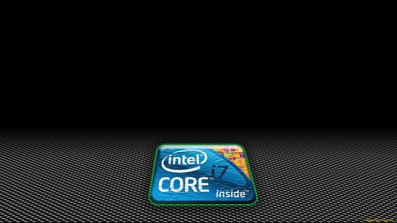 Обои на рабочий стол Intel