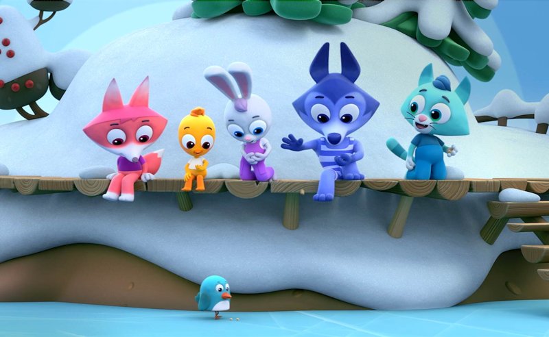 Цветняшки герои мультфильма