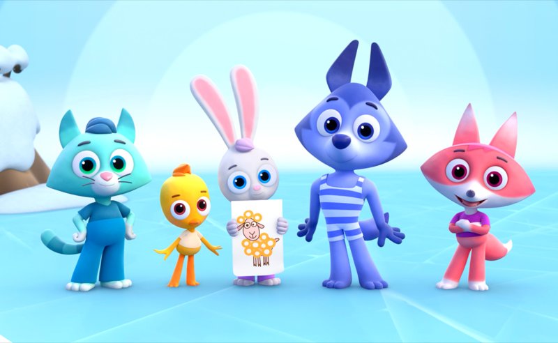 Цветняшки герои мультфильма