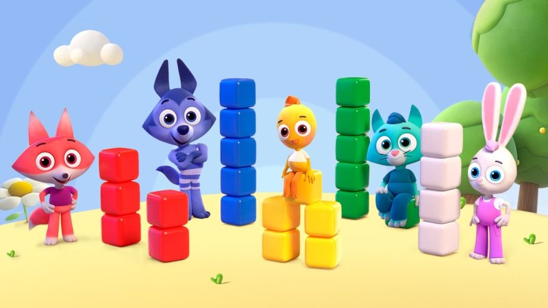 Цветняшки герои мультфильма